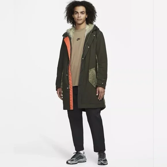 Men's Nike Sportswear Therma-Fit White Space Parka
